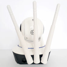Cargar imagen en el visor de la galería, 360 grados Full HD CCTV Mini cámara inalámbrica WIFI vigilancia de seguridad del hogar Auto Seguimiento de la visión nocturna nube IP Cámara MOD CAM7204
