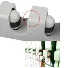 Cargar imagen en el visor de la galería, Organizador de cocina de 3/4/5 posiciones, soporte de almacenamiento montado en la pared para fregonas, Escobas y cepillos ABS, organizador para el hogar MOD GH6403
