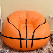 Cargar imagen en el visor de la galería, Sofá inflable de fútbol, silla de salón de aire, tumbona de baloncesto, muebles de exterior, jardín y oficina MOD TOY 141
