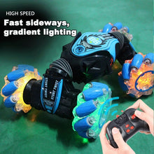 Cargar imagen en el visor de la galería, Coche todo terreno Coche de Control remoto de deformación por inducción de gestos para niños, coche de juguete controlado a mano, todoterreno, escalada, tracción en las cuatro ruedas MOD TOY-516 EXTRA GRANDE

