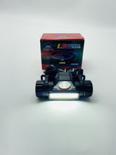 Cargar imagen en el visor de la galería, Linterna de cabeza con dos lamparas y iman 15000 wpera pegar en metal Mod LTH3263 - mychinashop.com

