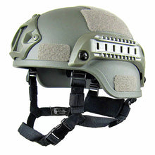 Cargar imagen en el visor de la galería, Cascos de seguridad para deportes, alta calidad, ultralivianos, Airsoft, ejército, militar, táctico, tiro, caza, protección para montar
