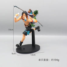 Cargar imagen en el visor de la galería, Figura de One Piece Running Three Brothers Luffy,Ace, Saab, modelo de Anime coleccionable de PVC, juguetes de regalo para niños
