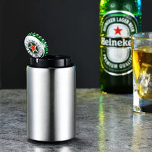 Cargar imagen en el visor de la galería, Destapador para cerveza refresco alta calidad en acero inoxidable MOD 2
