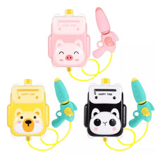 Cargar imagen en el visor de la galería, Mochila  pistola   De agua extraíble para niños, pistola de agua para exteriores, playa, piscina, juego de agua, juguete de dibujos animados, alas de Ángel, múltiples estilos
