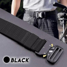 Cargar imagen en el visor de la galería, Cinturón militar de nailon táctico para hombre, correa de cintura de combate para entrenamiento de caza al aire libre con hebilla de Metal resistente, alta calidad - mychinashop.com
