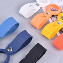 Cargar imagen en el visor de la galería, Funda de silicona para Airtag Loop, funda protectora líquida, dispositivo localizador MOD J-2
