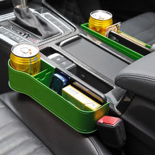 Cargar imagen en el visor de la galería, Caja de almacenamiento para hueco de asiento de coche, suministros montados en coche, caja de almacenamiento multifuncional, bolsa de almacenamiento, generación de plástico ABS Mod ZH16 SOLO NEGRAS - mychinashop.com
