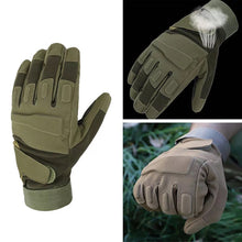 Cargar imagen en el visor de la galería, Guantes tácticos de dedo completo para Paintball, Airsoft, caza, tiro, conducción al aire libre, Fitness, senderismo, motocicleta, M/L/XL, 1 par MOD S1234
