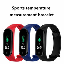 Cargar imagen en el visor de la galería, Pulsera inteligente M5 Pro con Bluetooth, reloj deportivo con rastreador, Monitor de ritmo cardíaco y presión arterial, resistente al agua
