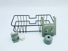 Cargar imagen en el visor de la galería, Estante organizador de almacenamiento sin perforaciones para baño, caja de pared de la Ducha para estante, cesta de cocina, accesorios de baño, regúlala

