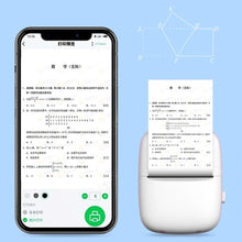 Cargar imagen en el visor de la galería, Impresora térmica portátil BT de 203dpi, Mini impresión térmica con Bluetooth para iPhone y Android COLOR ROSA - mychinashop.com
