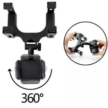 Cargar imagen en el visor de la galería, Soporte Universal de montaje de espejo retrovisor para coche, soporte para teléfono móvil, GPS, espejo retrovisor del coche, 360 ° - mychinashop.com

