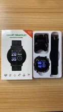 Cargar imagen en el visor de la galería, Smart wach mod 119 plus Reloj inteligente deportivo D18 para hombre y mujer, pulsera electrónica con Monitor de ritmo cardíaco y Seelp - mychinashop.com
