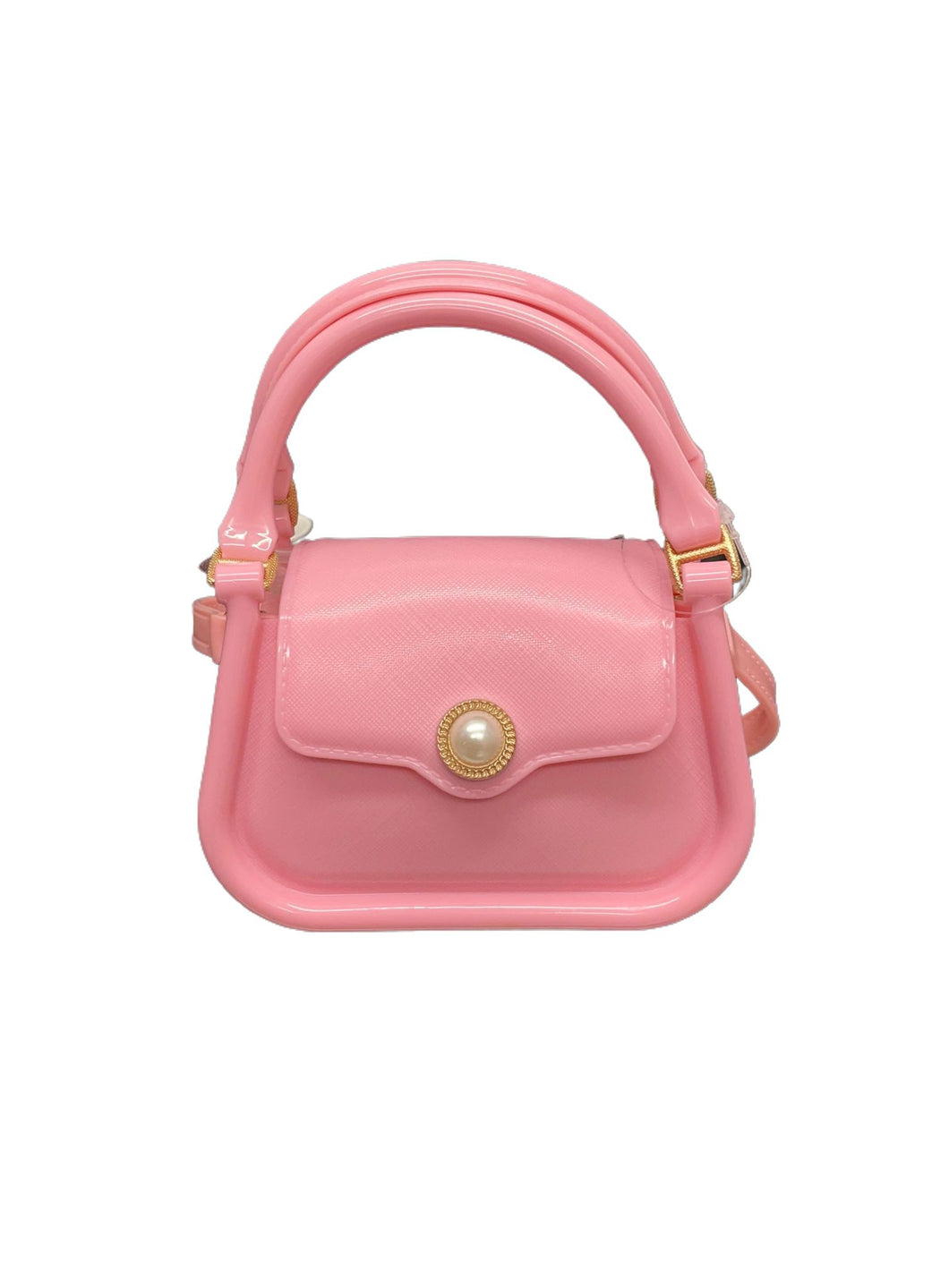 Monederos y bolsos de PVC para mujer, bandolera de silicona correa de silicona  MOD 8163