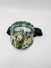 Cargar imagen en el visor de la galería, Mascarilla táctica de seguridad,  máscara camuflaje moto nueva versión, gafas de protección para parejas, niños, gafas de chica para juego de pistola de juguete, Rival, juego al aire libre  CAMUFLAJEADA Mod GG-708 - mychinashop.com
