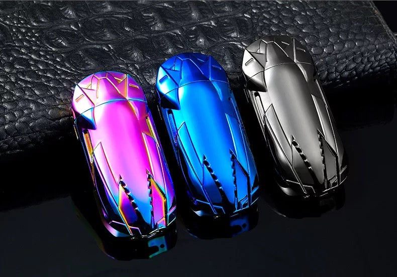 Sportscar-encendedor eléctrico de tungsteno Turbo, encendedor USB recargable, a prueba de viento MOD