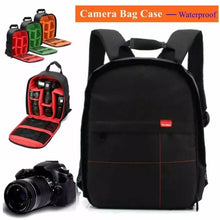 Cargar imagen en el visor de la galería, Mochila de viaje profesional impermeable  Bolsa para cámara Digital Dslr, impermeable, a prueba de golpes, transpirable, para Nikon, Canon, Sony para Go Pro y drones de alta calidad
